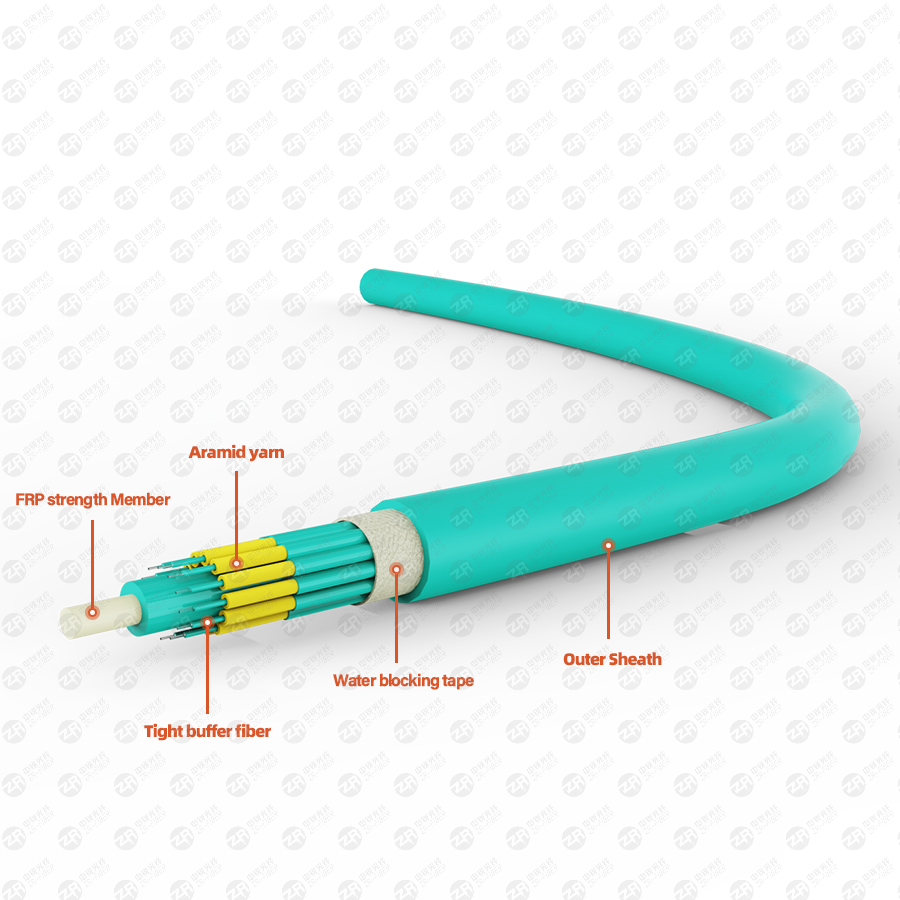 Indoor fiber optic cable